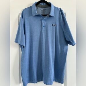 Under Armour Men's Classic Blue Polo